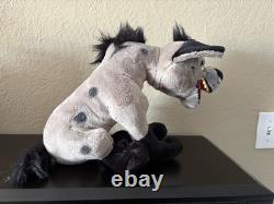 RARE 2011 Authentic Disney Store The Lion King Banzai Shenzi Ed Plush Hyena Set