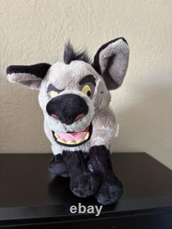 RARE 2011 Authentic Disney Store The Lion King Banzai Shenzi Ed Plush Hyena Set