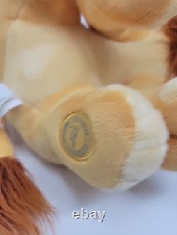 RARE 2011 Disney Store Lion King Adult Simba & Nala Large 18 Collectible Plush