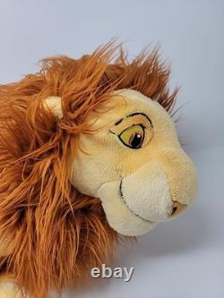 RARE 2011 Disney Store Lion King Adult Simba & Nala Large 18 Collectible Plush