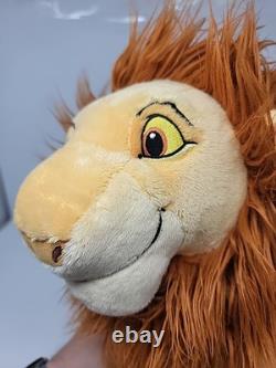 RARE 2011 Disney Store Lion King Adult Simba & Nala Large 18 Collectible Plush
