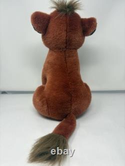RARE HTF Kovu and Kiara 16 Sitting Plush Disney Lion King II Simba's Pride
