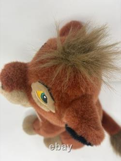 RARE HTF Kovu and Kiara 16 Sitting Plush Disney Lion King II Simba's Pride