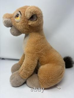 RARE HTF Kovu and Kiara 16 Sitting Plush Disney Lion King II Simba's Pride