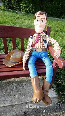 Rare 1995 Thinkways 4ft Toy Story Woody Frito Lay Promotion (only 100 made)