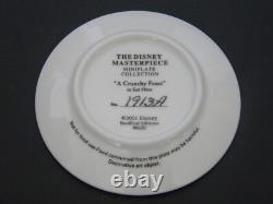 Rare 2pc Braford Exchange Disney Lion King Mini Plates w Box & COA