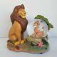 Rare Disney Lion King Snowglobe Mufasa Simba Plays I Just Can't Wait To Be King