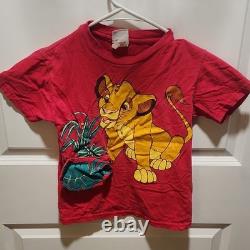 Rare Disney Lion King Shirt from the 1990s American made single stitched