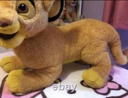 Rare Disney Plush The Lion King Jumbo Jemini Simba Soft Toy (read Description)