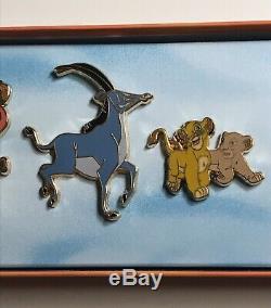 Rare Disney THE LION KING I CAN'T WAIT TO BE KING Pin Collection Set NIB LE 1000