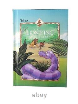 Rare Disney The Lion King-Six New Adventures 1994 Hardback Book Set Grolier