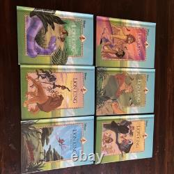 Rare Disney The Lion King-Six New Adventures 1994 Hardback Books Complete Set