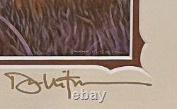 Rare HTF Disney Art Print LION KING REFLECTIONS Signed by Artist DARREN WILSON