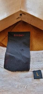 Rare Lion King Broadway Musical Embossed Sweatshirts M & L Disney Theatrical