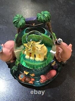 Rare Lion King Disney Musical Snow globe Immaculate WithBox No Marks Chips Cracks