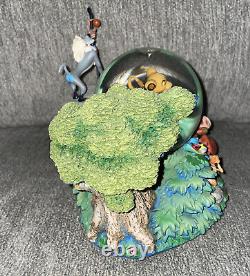 Rare Lion King & Friends Musical Snow Globe 1994 I Just Can't Wait To Be King