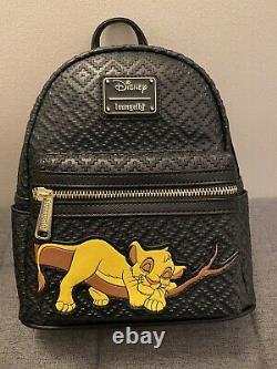 Rare Loungefly Sleeping Simba Lion King Disney Mini Backpack LE 600 IN HAND