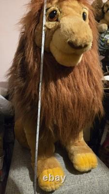 Rare, Retired Disney Store The Lion King Large Adult Simba Plush 26 Collectable