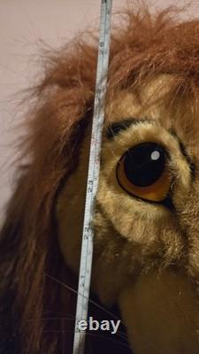 Rare, Retired Disney Store The Lion King Large Adult Simba Plush 26 Collectable