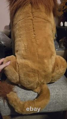 Rare, Retired Disney Store The Lion King Large Adult Simba Plush 26 Collectable