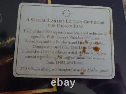 Rare Sealed Copy Of The Art Of The Lion King Hard Cover Book! Limited 3500