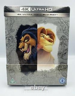 Rare The Lion King 4k Ultra Hd Blu-ray Dolby Atmos 2018 Steelbook