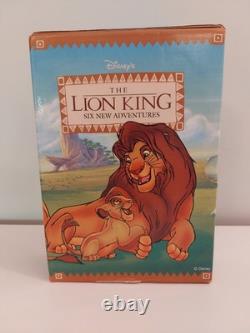 Rare Vintage 1994 Grolier Disney The Lion King Six New Adventures Book Boxset