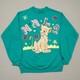 Rare Vintage 90s Disney Lion King Nala Sweatshirt Adult S / Youth Xl Teal
