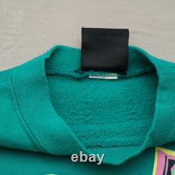 Rare Vintage 90s Disney Lion King Nala Sweatshirt Adult S / Youth XL Teal