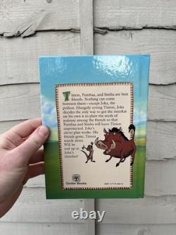 Rare Vintage Groiler 1994 Disney's Lion King Six New Adventures Book Set