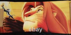 Rare Vinyl Disney Lion King Banner Promo UK For Special Edition DVD. Unused