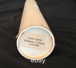 Rare Vinyl Disney Lion King Banner Promo UK For Special Edition DVD. Unused