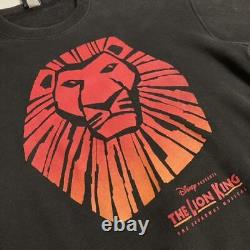 Rarity 90S Disney Musical The Lion King Black Sweat