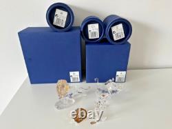 Retired Swarovski Disney the Lion King Complete Set, with Original Packaging