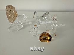 Retired Swarovski Disney the Lion King Complete Set, with Original Packaging