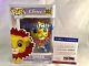 Rob Minkoff Signed And Sketched Simba Funko Pop Disney Lion King Psa Dna Cert