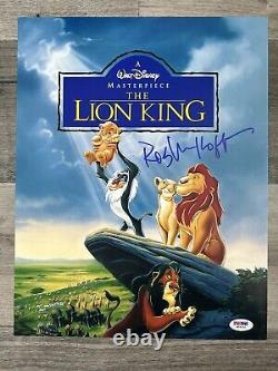 Rob Minkoff The Lion King Director Signed 11x14 Photo With PSA COA
