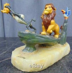 Ron Lee Lion King Pride Rock Disney Hand Painted Limited 661/750 RARE 1998