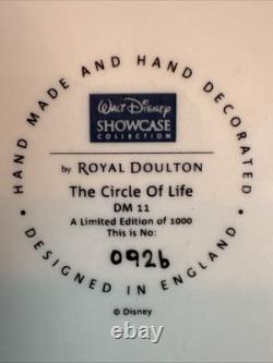 Royal Doulton Disney Showcase Circle Of Life DM11 Lion King Figure Number 926