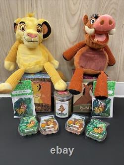 SCENTSY NEW Limited Edition Disney Lion King Bundle Buddies & Bars