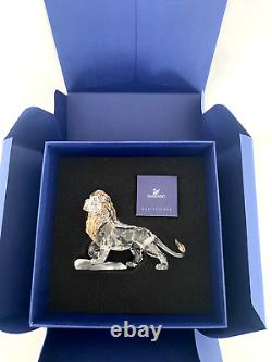 SWAROVSKI LION KING COMPLETE SET with DISPLAY STAND and PLAQUE MINT CONDITION