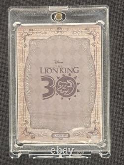 Scar Card Fun Disney The Lion King 30 Years Metal Enamel Card #LK-MP02 SSP
