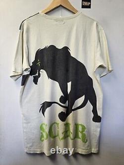 Scar T Shirt XL Lion King Disney Tokyo Resort