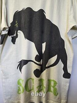 Scar T Shirt XL Lion King Disney Tokyo Resort