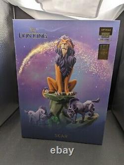 Scar and Hyenas The Lion King Statue from Iron Studios Disney 100th