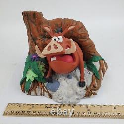 Set of Walt Disney's Lion King Timon and Pumbaa Vintage Bookends Statue