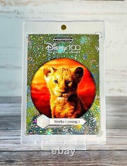 Simba 2023 Kakawow Phantom Disney 100 Wonder Prizm Fireworks Lion King /100