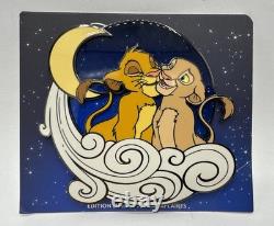 Simba And Nala Moon Couple Series DLP Paris Pin LE 700 Lion King 62/700