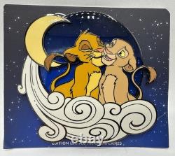 Simba And Nala Moon Couple Series DLP Paris Pin LE 700 Lion King 62/700