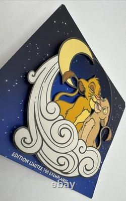 Simba And Nala Moon Couple Series DLP Paris Pin LE 700 Lion King 62/700